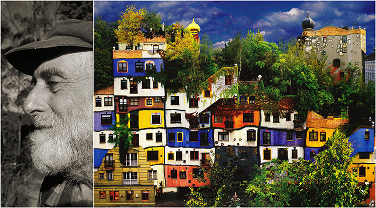 Hundertwasser'in şekerden evleri, renkli dünyası | Egoist okur